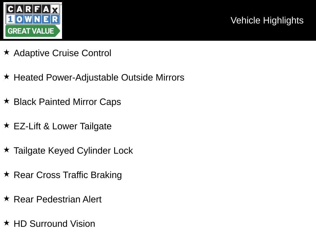 2024 Chevrolet Colorado Trail Boss Technology/Safety/Convenience Packages