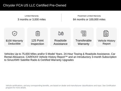 2023 Chrysler Voyager LX Certified