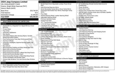 2024 Jeep Compass Limited