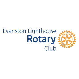 Evanston Lighthouse Rotary Club logo